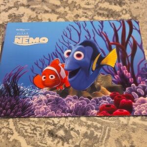 Disney Finding Nemo Blue and Orange Illustration